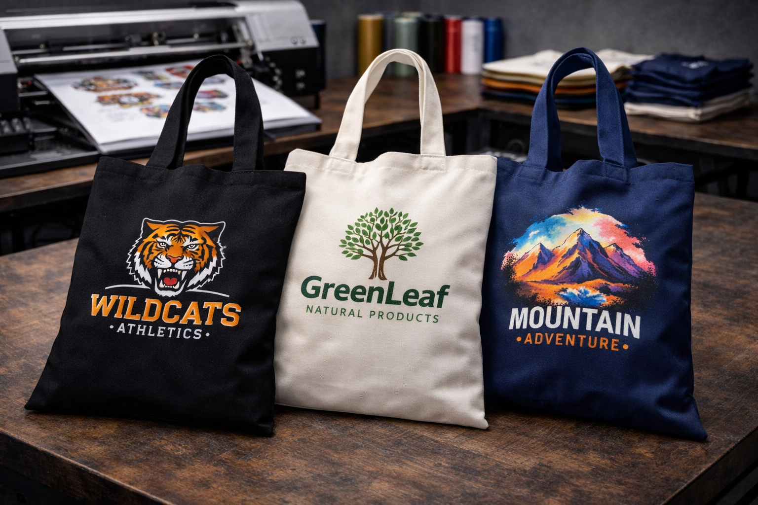 Bolsas de tela (tote bags)